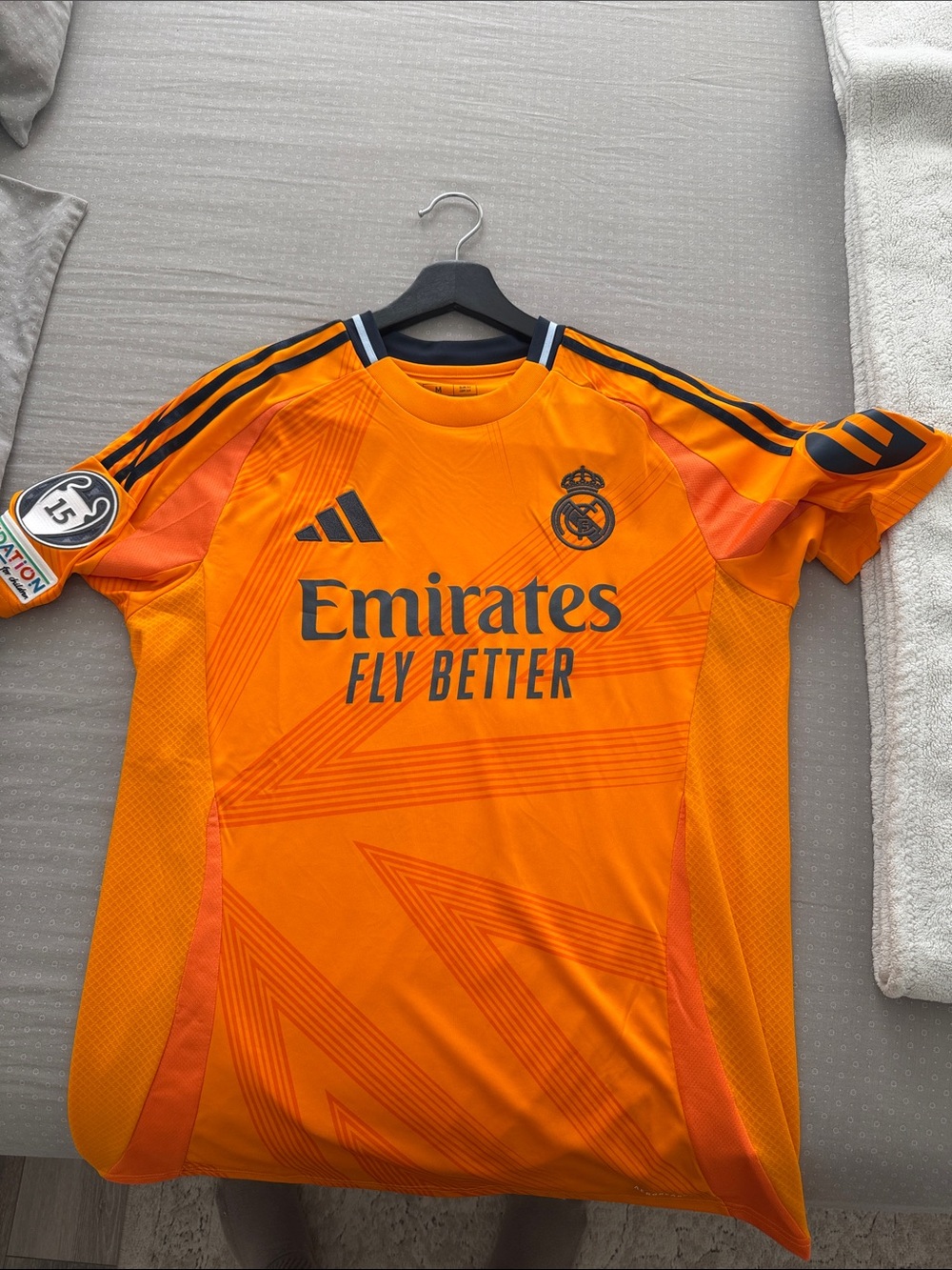 Real Madrid Orange Jersey